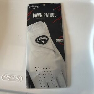 Callaway Golf Glove Women's Left Handed Large Dawn Patrol Ladies Genuine Leather